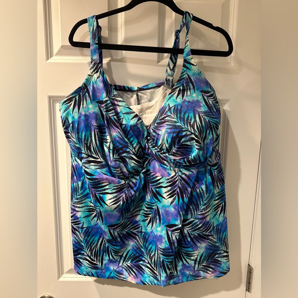 44G Underwire Bra Swim tankini top